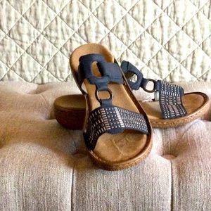 Size 37 Rieker Navy Sandals